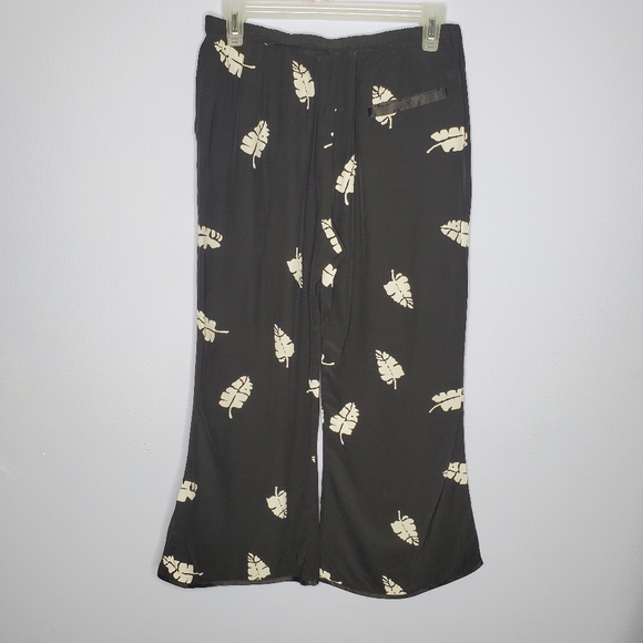 Anthropologie Capulet Zsa Zsa Feather Print Pants - Picture 7 of 12